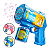 Pistola Bolinha De Sabão Lança Bolha  Sabão -  Azul - Imagem 2