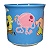 Caneca Bob Esponja E Patrick Estrela Tom 350ml Cor Azul - Imagem 2