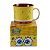 Caneca Bob Esponja Calça Quadrada Zona Criativa Cor Amarelo - Imagem 3