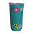Copo Sky Amigas Floral Zonacriativa Zonacriativa Verde - Imagem 3