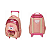 Mochila De Rodinhas Pacific Mundo Lilica Ripilica Lovely Cor Rosa - Imagem 4