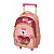 Mochila De Rodinhas Pacific Mundo Lilica Ripilica Lovely Cor Rosa - Imagem 1