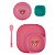 Kit Refeição Infantil Patrulha Canina – 4 Peças Rosa - Imagem 4