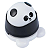 Grampeador Sem Grampos Panda Lovely Friend - Tilibra - Imagem 2