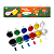 Tinta Guache Leonora 15ml Kit 6 Cores Para Pintura Escolar - Imagem 1