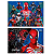 Caderno Cartografia 80fls Homem-aranha 2 Game Trajes Tilibra - Imagem 1