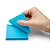 Bloco Adesivo Azul Neon C/ 1 Bloco  100F  76mmx102mm - Imagem 1