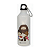 Garrafa Alumínio 500 Ml Harry Potter C/ Mosquetão Hogwarts - Imagem 1