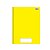 Caderno brochurao capa dura pepper 80 folhas Amarelo - tilibra - Imagem 1