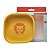 Prato Infantil Silicone Leão Amarelo Com Ventosa Antiderrapante 410ml - Imagem 1