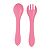 Kit Talheres Infantil Silicone Lilica Ripilica Little - Imagem 2