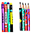 Kit Papelaria Fofa Game Estojo + 04  Lápis Borracha - Imagem 4