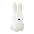 Luminária Miffy coelha decoração quarto - Imagem 2