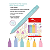 Caneta Ponta Fina, Fine Pen Colors - 6 Cores Pastel - Imagem 3