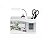 AQUARIO DESKTOP USB COM LED TOMATE MDL-005 - Imagem 3