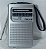 RADIO PORTATIL AM/FM RECARREGAVEL TOMATE MTJ-2008 - Imagem 1