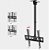SUPORTE DE TETO PARA TV DE 26" A 60" TOMATE MT-34 - Imagem 5