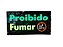 LETREIRO LUMINOSO DE LED PROIBIDO FUMAR TOMATE MPL-6623 - Imagem 1