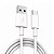 CABO DE DADOS USB PARA TYPE-C TURBO 1M 5V 2.4A TOMATE TC-111C - Imagem 2