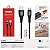 CABO DE DADOS USB TYPE-C TURBO 1.2M 5V 2.4A TOMATE TC-203C - Imagem 5