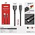 CABO DE DADOS USB PARA TYPE-C TURBO 1.2M 5V 2.4A TOMATE TC-217C - Imagem 3