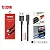 CABO DE DADOS TURBO USB PARA V8 1.2M 5V 2.4A TOMATE TC-201M - Imagem 2