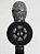 MICROFONE KARAOKE SEM FIO WIRELESS COM LED TOMATE MT-1035 - Imagem 3