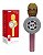 MICROFONE KARAOKE SEM FIO WIRELESS COM LED TOMATE MT-1035 - Imagem 1