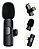 MICROFONE DE LAPELA WIRELESS TYPE-C COM ADAPTADOR PARA IPHONE TOMATE MT-2217 - Imagem 3