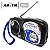 RADIO PORTATIL AM/FM COM RELOGIO LCD TOMATE MTJ-2001 - Imagem 3