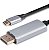 CABO COM CONECTOR TYPE-C PARA DISPLAYPORT 1.8M TOMATE MCB-055 - Imagem 1