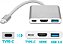 ADAPTADOR MULTIFUNCIONAL HDMI USB 3.0 TYPE-C TOMATE MTC-7106 - Imagem 9