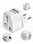 ADAPTADOR DE TOMADA UNIVERSAL 10A 250V ONEX TOM-5267 - Imagem 3