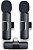 KIT MICROFONE DE LAPELA WIRELESS PARA IPHONE TOMATE MT-2221L - Imagem 1