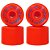 Rodas de skate simulador Next 65mm Waves - Imagem 1