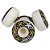 Rodas de skate Next 53mm amarela - Imagem 3