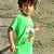 Camiseta infantil estonada SKATE KIDS Dino Roar - Imagem 2