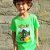 Camiseta infantil estonada SKATE KIDS Dino Roar - Imagem 3