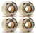 Rodas de skate Bones Wheels X99 Formula X99 V6 53mm 103A - Imagem 2