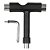 Chave de Skate T Mentex importada black - Imagem 1