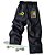 Calça Juvenil Streetwear Prodigy Skateboard Neon Skull - Imagem 5