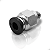 Conexão reta 4mm rosca M5 - Imagem 1