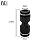 União Conexão Reta Emenda 8mm Tubo Mangueira Pu Ar - Imagem 2
