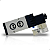 4V310-08B AC220V - VALVULA S. SOL. NAMUR 5/2 VIAS 1/4" BSPP (CORPO 3/8") 220VCA - Imagem 1