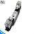 4V220-08 AC220V - VALVULA D. SOL. 5/2 VIAS 1/4" BSPP (ROSCAS 1/4" ESCAPES 1/8") 220VCA - Imagem 5
