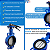 Válvula borboleta 4" DN100 EPDM Classe PN16 - Imagem 2