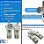 Filtro Regulador Lubrificador Lubrifil FRL Rosca 3/8 - BFC3000 - Imagem 2
