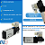 Válvula solenoide 5/2 vias 110v - rosca 1/8 - Imagem 2