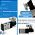 3V210-08 DC24V - VALVULA S. SOL. 3/2 VIAS 1/4" BSPP 24VCC - Imagem 2