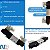 Válvula duplo solenoide 24v 5/2 vias 1/4" BSP - Imagem 2